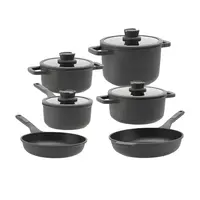 Leo Stone Pannenset 6-delig Downdraft + gratis panbeschermers