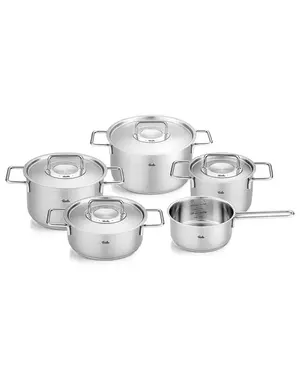 Fissler Pure Collection Pannenset met RVS Deksels - 5 delig