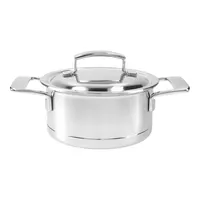 Silver 7 Kookpan 16 cm met dubbelwandig deksel