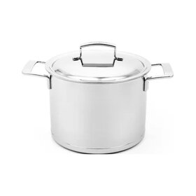 Demeyere Silver 7 Kookpan 24 cm met dubbelwandig deksel
