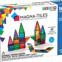 Magna Tiles Clear Colors Classic bouwset -100 stuks