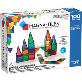 Magna Tiles Clear Colors Classic bouwset -100 stuks