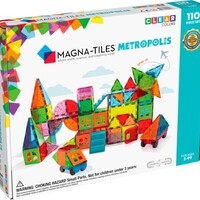 Magna Tiles Metropolis Clear Colors - 110 stuks