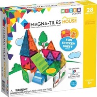 Magna Tiles House Clear Colors - 28 stuks