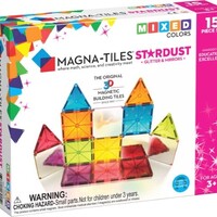 Magna Tiles Sterrenstof Mixed colors - 15 stuks