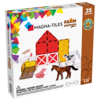 Magna Tiles Farm Animals Dieren - 25 stuks