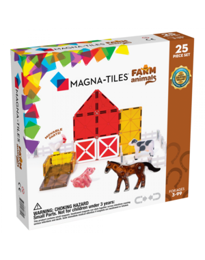 Magna Tiles Farm Animals Dieren - 25 stuks