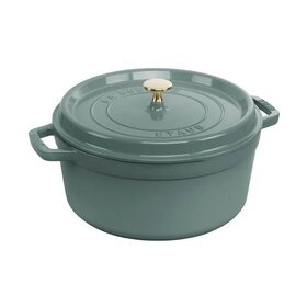 Staub Braadpan - Rond - 26 cm - eucalyptus