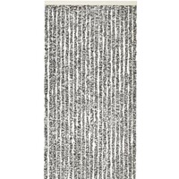 Vliegengordijn Kattenstaart - 90 x 220 cm - Zwart/Grijs/wit