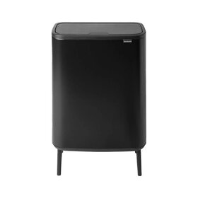 Brabantia Brabantia Bo Touch Bin Hi Afvalemmer - 2 x 30 liter - Matt black