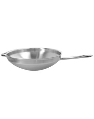 Demeyere Apollo 7 - Wok - 32 cm - Vlakke bodem - met gratis glasdeksel