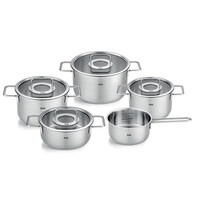 Fissler Pure Collection Pannenset met glazen deksel - 5 delig