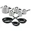 BK Cookware BK Flow Cool Kookpannenset- 8 delig - RVS - Veilig afgietsysteem