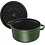 Staub Staub Braadpan - Rond - 24 cm - Basilicum