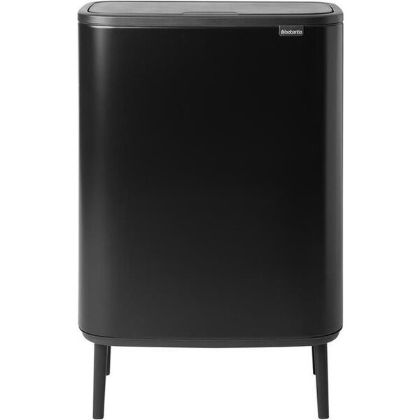 Brabantia Brabantia Bo Touch Bin Hi Afvalemmer - 1 vak 60 liter - Matt Black