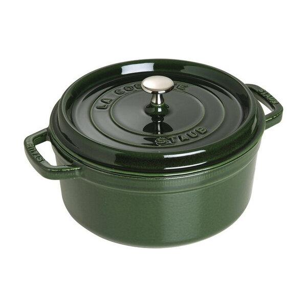 Staub Staub Braadpan - Rond - 24 cm - Basilicum