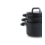BK BK Flow Cool Black Kookpannenset- 5 delig - RVS - Veilig afgietsysteem