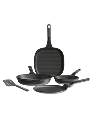 BergHOFF Leo Stone+ Pannenset 5delig - Downdraft