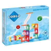 Coblo Magnetische Knikkerbaan Uitbereidingsset Classic - 35 delig