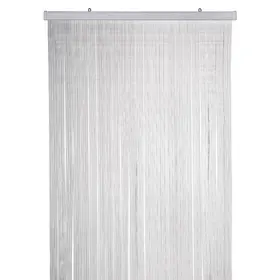 2LIF 2Lif Vliegengordijn Saba - Transparant - Strengen 4cm breed