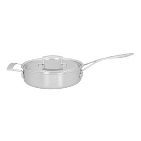 Demeyere Industry 5 hapjespan / braadpan met steel - 24cm