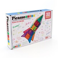 PicassoTiles Rocket Booster set - 32 delig