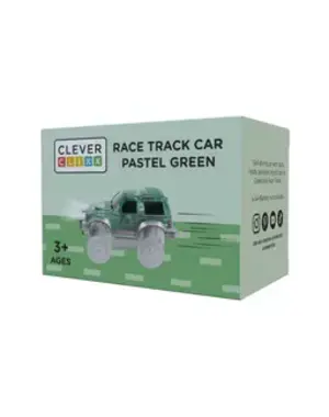 Cleverclixx Race Track Car Pastel - Groen
