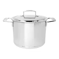 Demeyere Silver 7 Kookpan 24 cm met dubbelwandig deksel - 8L