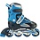 Move Adam skate - unisex - zwart/blauw