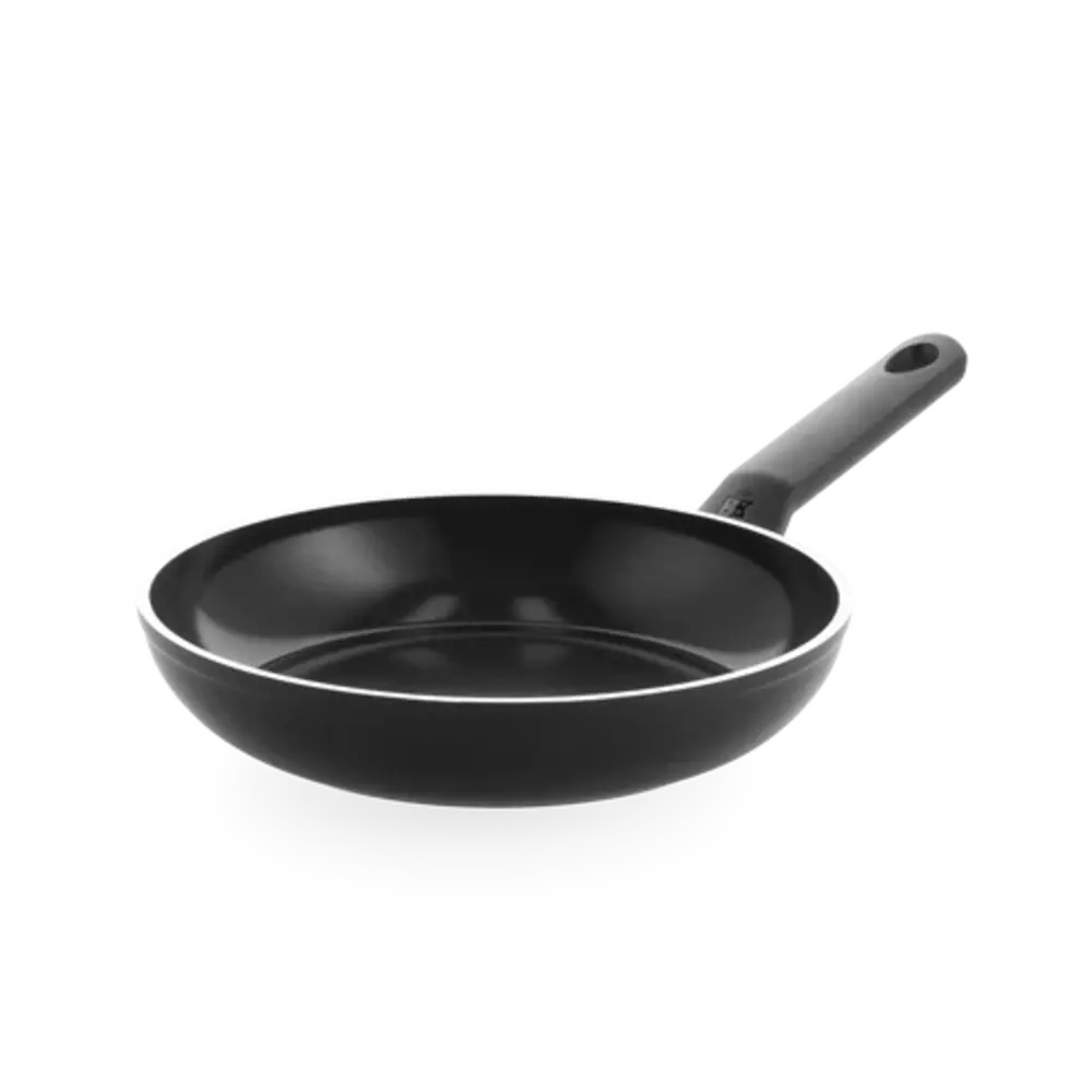 Wok with glass lid and accessories 32 cm, aluminum, black - Vario Click from – Küche GmbH