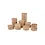 Longfield Games Longfield Sjoelbak Deluxe  Premium - met 30 Sjoelstenen - Wedstrijdsjoelbak 200 cm - dark finish