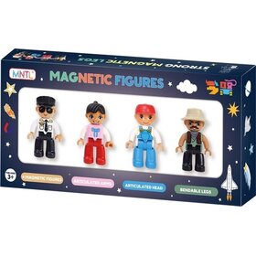 MNTL MNTL Magnetische figuren 4 stuks