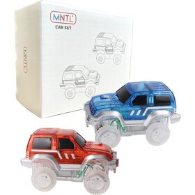 MNTL MNTL Zelfrijdende Racebaanauto's set van 2