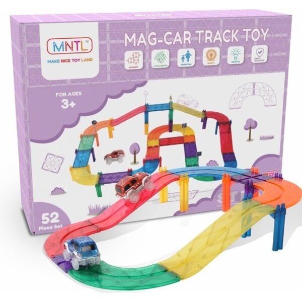 MNTL MNTL Magnetische Racebaan 52-stuks