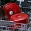 Greenpan Greenpan Featherweights - Stoofpot met deksel - 22cm - Rood