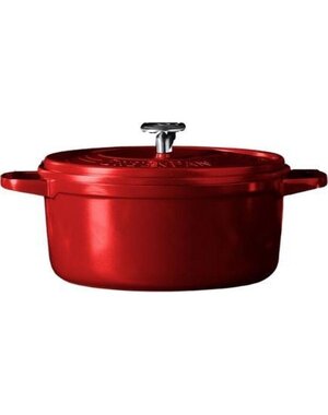 Greenpan Featherweights - Stoofpot met deksel - 22cm - Rood