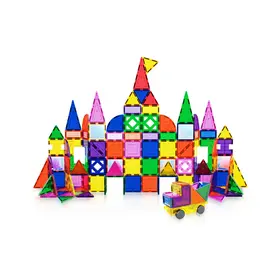 Picasso Tiles PicassoTiles Magnetic Tiles  set - 152 delig met spiegels