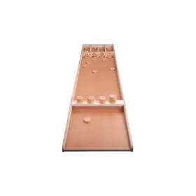 Longfield Games Longfield Sjoelbak Advanced - 200 cm Wedstrijdsjoelbak - met 30 Sjoelstenen