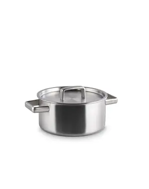 Habonne King Kookpan - 16 cm - RVS - met deksel