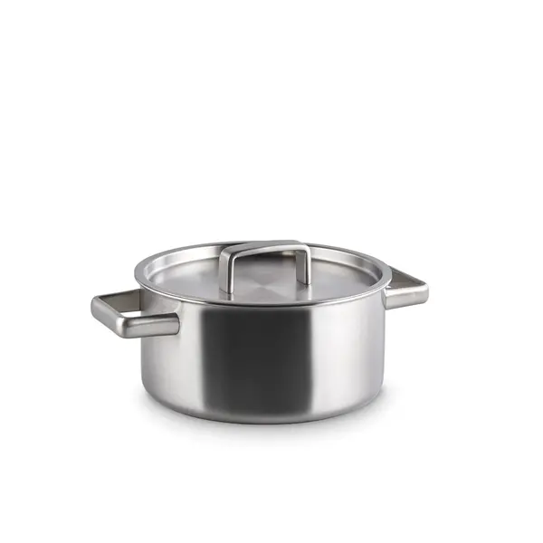 Habonne Habonne King Kookpan - 16 cm - RVS - met deksel