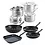 BK Twist voordeel Pannenset RVS edelstaal 8 delig easy