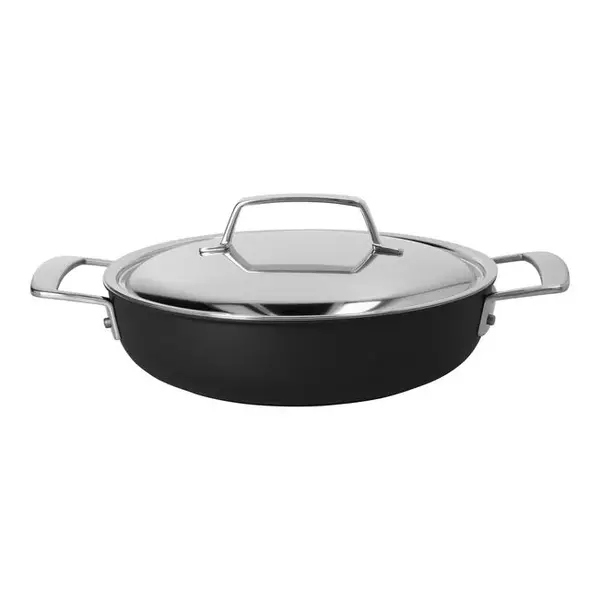 Demeyere Demeyere Alu Pro 5 Ceraforce braadpan - hapjespan zwart 24 cm