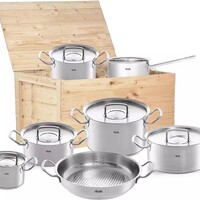 Original Profi Collection - 7-delige pannenset in Houten Kist