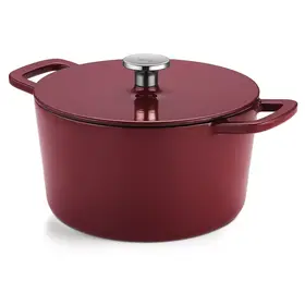 Fissler Fissler Moments braadpan - Gietijzer - Burgundy Red - Ø 24cm