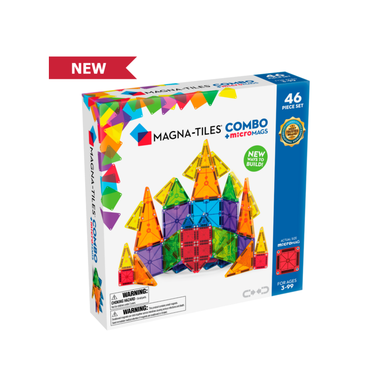 Magna Tiles Magna Tiles Combo Magneten 46-delig - Garde's Warenhuis