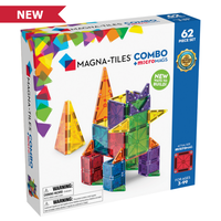 Magna Tiles Combo Magneten 62-delig