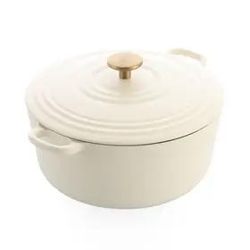 BK BK Bourgogne Braadpan Cream White 24cm  - Wit