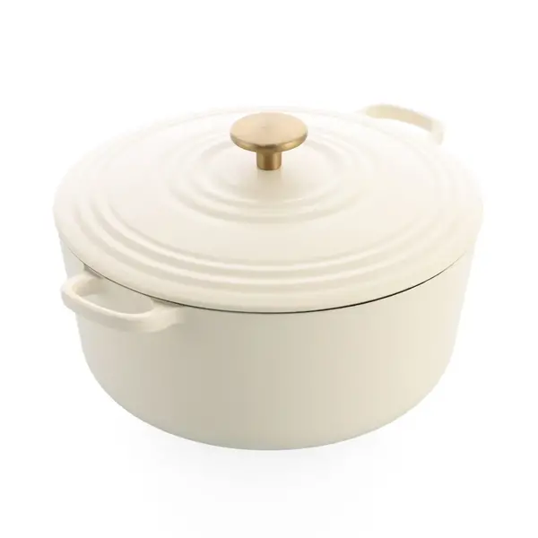 BK Cookware BK Bourgogne Braadpan Cream White 24cm