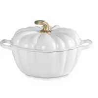 Le Creuset Braadpan Pompoen 24 cm Wit