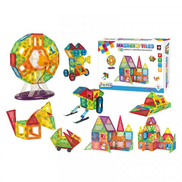 Magic Magnetic Procart 3d magnetische constructie set met led verlichting